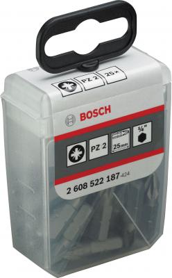 Набор бит Bosch Extra Hard 2.608.522.187 (25 предметов) - вид сбоку