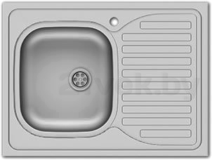 Мойка кухонная Asil AS30 (0,4mm) - общий вид
