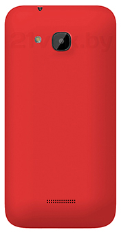 Смартфон Explay X5 - красная задняя панель