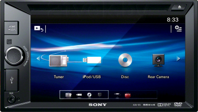 Автомагнитола Sony XAV-65 - общий вид