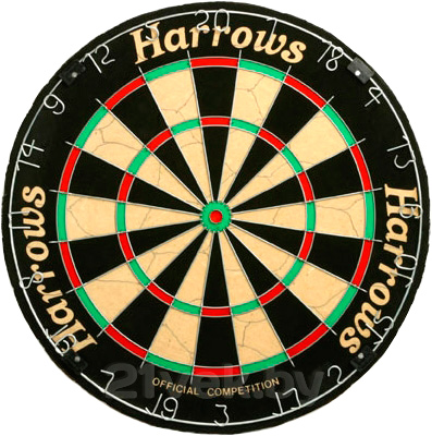 Дартс Harrows Official Competition Board EA308 - общий вид