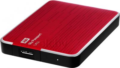 Внешний жесткий диск Western Digital My Passport Ultra 2TB Red (WDBBUZ0020BRD) - общий вид