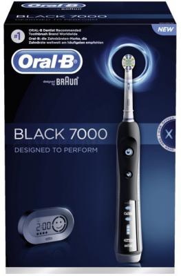 Электрическая зубная щетка Oral-B Black 7000 D34.555.6X (81436027) - упаковка