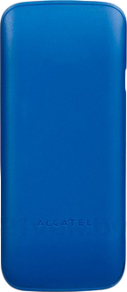 Мобильный телефон Alcatel One Touch 1010D (синий) - задняя панель