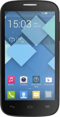 Смартфон Alcatel One Touch Pop C5 5036D (темно-серый) - общий вид