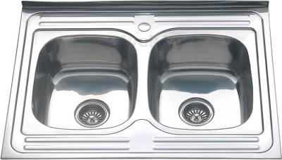Мойка кухонная Melana MLN-6080 S (0.8) - общий вид