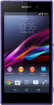 Смартфон Sony Xperia Z1 (C6902) (Purple) - общий вид