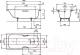 Миниатюра изображения товара Ванна стальная Kaldewei Saniform Plus Star 336 170x75 / 133600010001