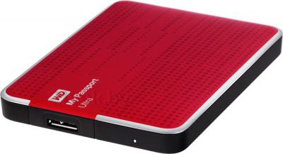 Внешний жесткий диск Western Digital My Passport Ultra 500GB Red (WDBLNP5000ARD) - общий вид