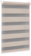 Рулонная штора Delfa Сантайм День-Ночь Натур МКД DN-4302 (34x160, шампань) - 