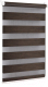 Рулонная штора Delfa Сантайм День-Ночь Натур МКД DN-4305 (34x160, шоколад) - 