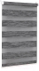Рулонная штора Delfa Сантайм День-Ночь Натур МКД DN-4306 (62x160, графит) - 