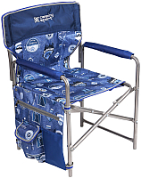 Кресло складное Ника С карманами 1 / КС1 (джинс/синий) - 