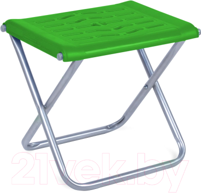 Табурет складной Ника С пластиковым сиденьем / ПСП4 (зеленый)
