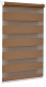 Рулонная штора Delfa Сантайм День-Ночь Стандарт МКД DN-41025 (34x160, шоколад) - 
