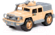 Автомобиль игрушечный Полесье Джип сафари №1 с пулемётом / 63557 - 