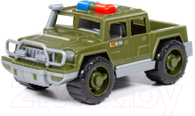 Автомобиль игрушечный Полесье Защитник военный патрульный / 63625