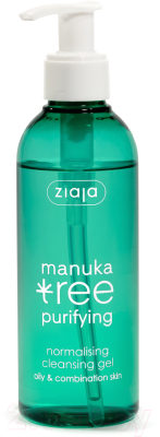 Гель для умывания Ziaja Manuka Tree нормализирующий для жирной и комбинированной кожи (200мл)