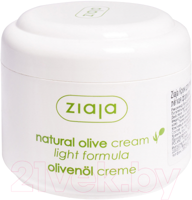 Крем для лица Ziaja Natural Olive легкая формула (100мл)