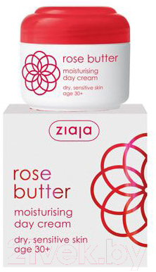 Крем для лица Ziaja Rose Butter дневной увлажняющий (50мл)
