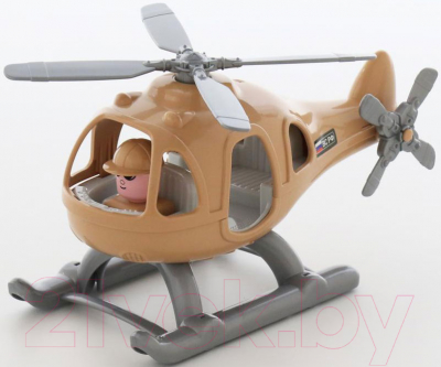 Вертолет игрушечный Полесье Гром-сафари / 67722 - товар по цвету не маркируется