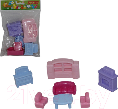 Изображение товара Аксессуар для куклы Полесье Набор мебель №2 / 49339