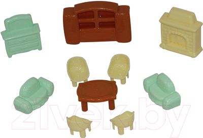 Изображение товара Аксессуар для куклы Полесье Набор мебель №3 / 49346