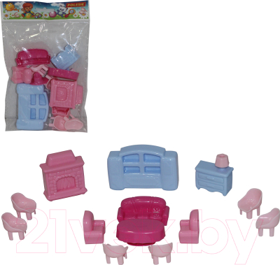 Изображение товара Аксессуар для куклы Полесье Набор мебель №4 / 49353