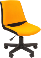 Кресло детское Chairman Kids 115 (ткань, черный/оранжевый) - 