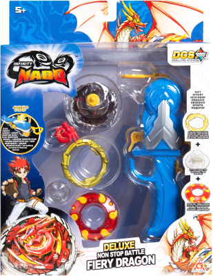 

Игрушка детская Infinity Nado, Волчок Адвансд Fiery Dragon / 37704