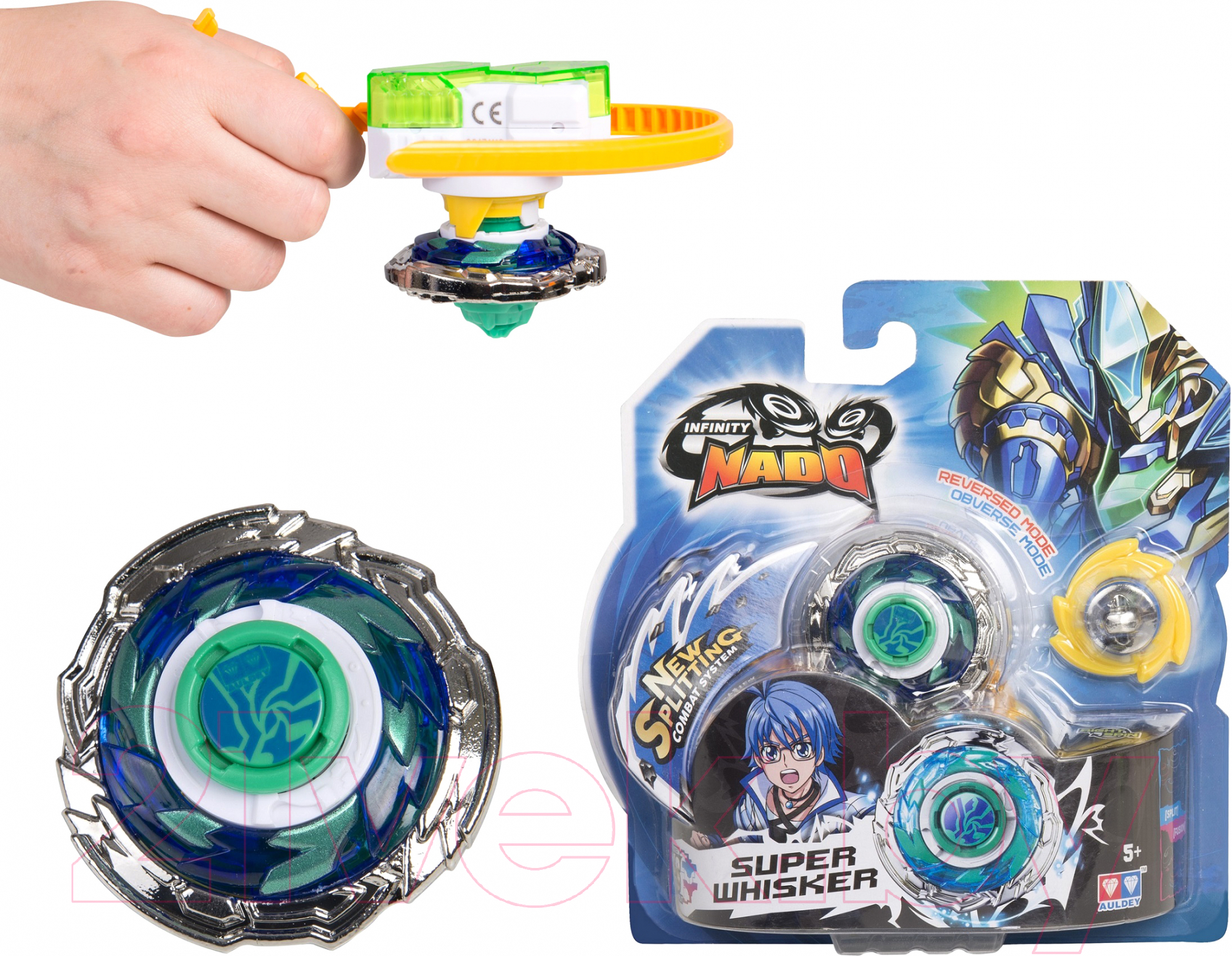 Игрушка детская Infinity Nado Волчок Стандарт Super Whisker / 36046 — фото 2