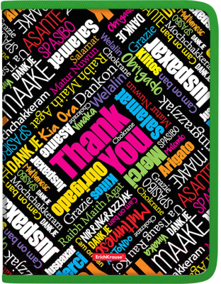

Папка для тетрадей Erich Krause, Thank you / 47098
