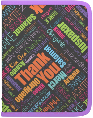 

Папка для тетрадей Erich Krause, Thank you / 45376