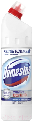 Чистящее средство для унитаза Domestos Ультрабелый (750мл)