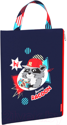 

Папка-портфель Erich Krause, Funny Racoon / 48575