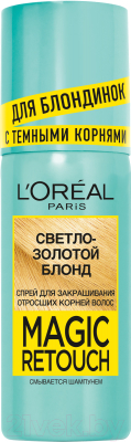 Тонирующий спрей для волос L'Oreal Paris Magic Retouch 9.3 блонд