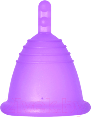 Менструальная чаша Me Luna Classic SH-S Stem Purple / MSCSPS