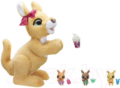 Интерактивная игрушка Hasbro Кенгуру Джози и ее малыши / E6724