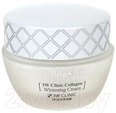 Крем для лица 3W Clinic Collagen Whitening Cream (60мл)