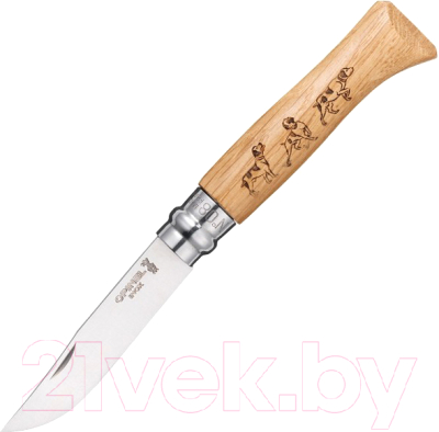 

Нож складной Opinel, №8 VRI Animalia Dog собака / 1622