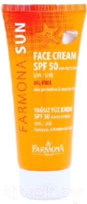 Крем солнцезащитный Farmona Sun SPF50 обезжиренный (50мл)