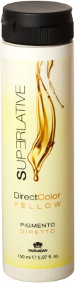 

Гель-краска для волос Farmagan, Желтый, Superlative Direct Yellow