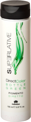 

Гель-краска для волос Farmagan, Зеленый, Superlative Direct Bottle Green