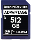 Карта памяти Delkin Advantage SDXC 512GB 633X UHS-I (Class 10) V30 (DDSDW633512G) - 
