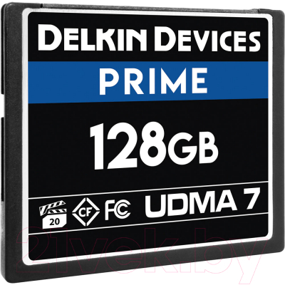 Карта памяти Delkin Devices Prime CF 128GB UDMA7 1050X (DDCFB1050128)