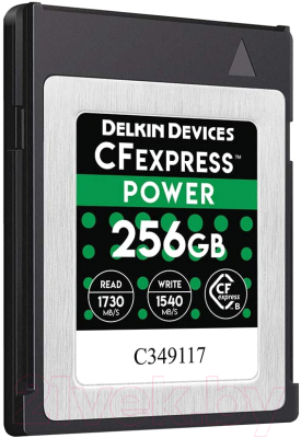 Карта памяти Delkin Devices Power CFexpress 256GB (DCFX1-256)