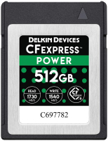 Карта памяти Delkin Devices Power CFexpress 512GB (DCFX1-512) - 
