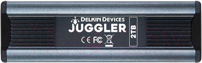 Внешний жесткий диск Delkin Devices Juggler 2TB USB 3.1 Gen 2 Type-C SSD (DJUGBM2TB)