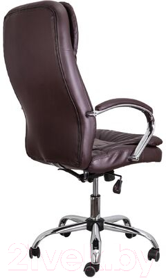 Кресло офисное Седия Richard New Chome (коричневый)