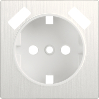 Лицевая панель для розетки Werkel WL13-USB-CP / a040891 (перламутровый рифленый) - 